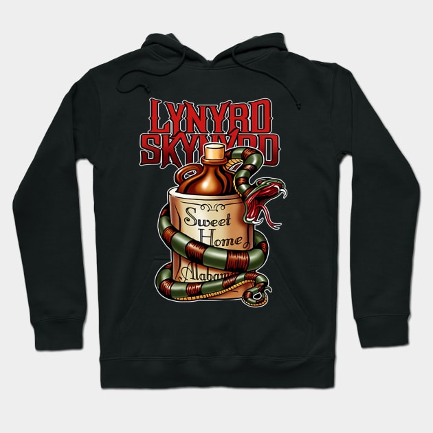 lynyrd Vintage Hoodie by IJUL GONDRONGS